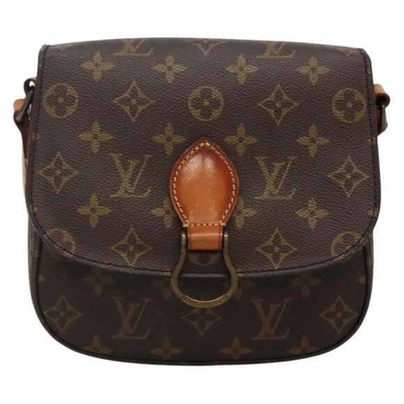 LOUIS VUITTON Monogram Saint Cloud MM Shoulder Bag LV Auth - Picture 2 of 16